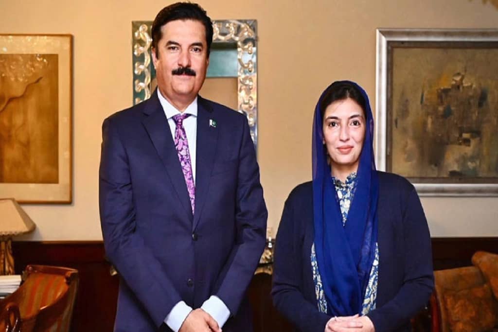 Aseefa Bhutto Meets KP Governor Faisal Karim Kundi